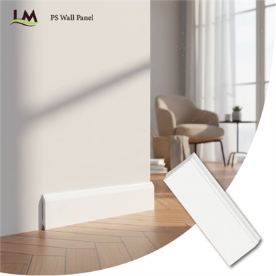 Arkitektonisk PS Dekorativ Støbning Vandtæt Fleksibel Vægpanel Trim Til Hotel Og Restaurant Vægfinish